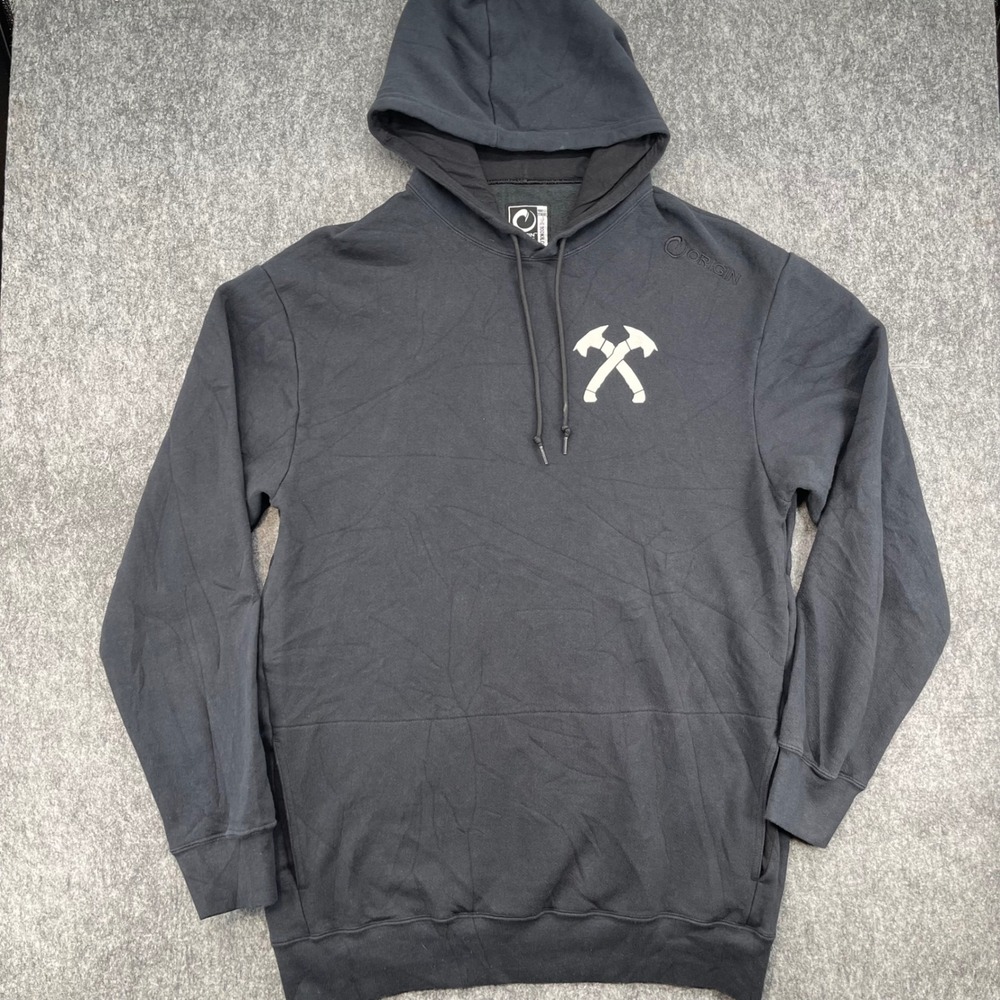 Origin 100 Kilo Hoodie Mens 2XL Black Heavyweight USA Gym Training